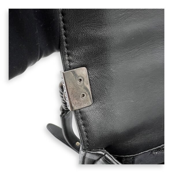 Boy Large Crossbody bag in Lambskin, Ruthenium Hardware - Image 10