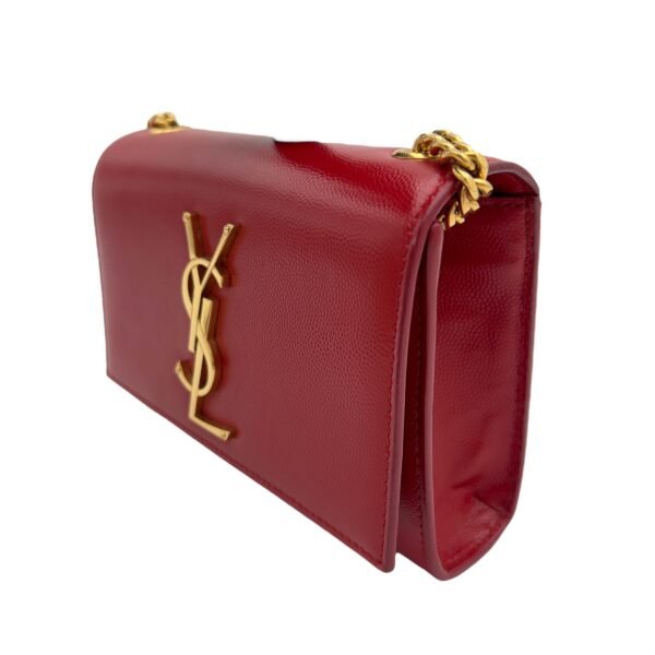 Kate Mini Shoulder bag in Caviar Leather, Gold Hardware - Image 4