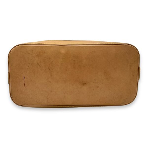 Lockit PM Brown Top Handle Bag in Monogram Coated Canvas, Gold hardware - Image 5