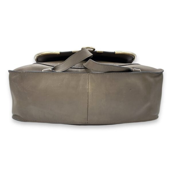 Marcie Shoulder Bag Grey in Calfskin, Light Gold hardware - Image 5