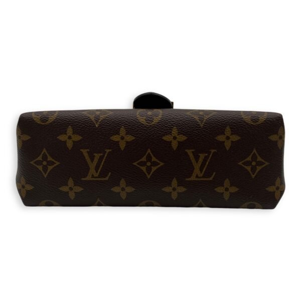 Locky BB Brown Top Handle Bag in Monogram Coated Canvas, Gold hardware - Image 5