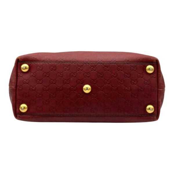Babouska Tote Bag Red in Calfskin, Gold hardware - Image 5