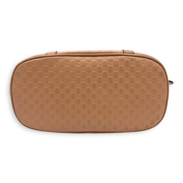 Dome Top Handle Bag Beige in Calfskin, Gold hardware - Image 5