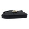 Logo Shoulder Bag Black in Calfskin, Gold hardware - Image 7