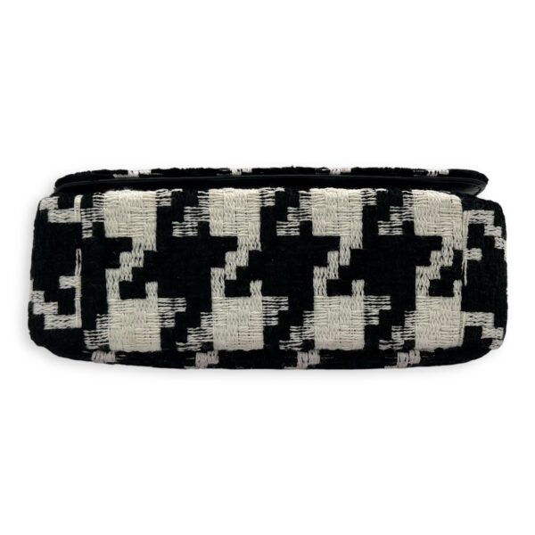 Caro Small Multi-colour Shoulder Bag in Tweed, Silver hardware - Image 5