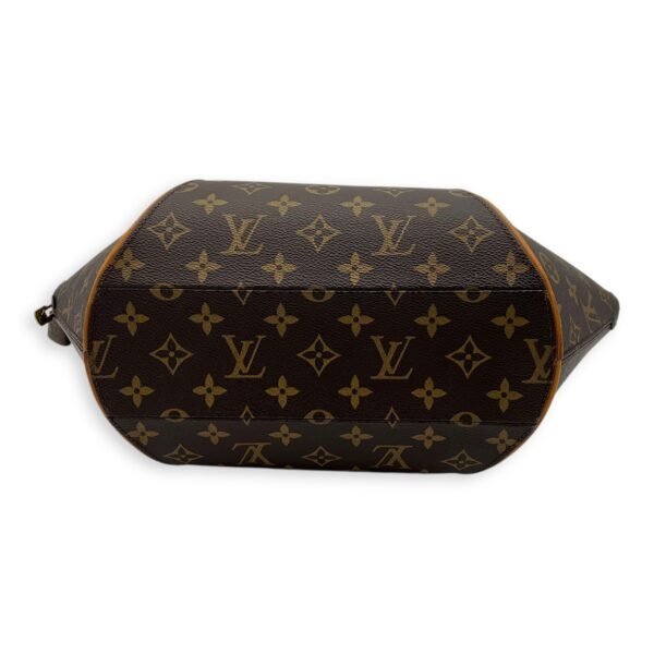 Ellipse Top Handle Bag Brown in Monogram Coated Canvas, Gold hardware - Image 5