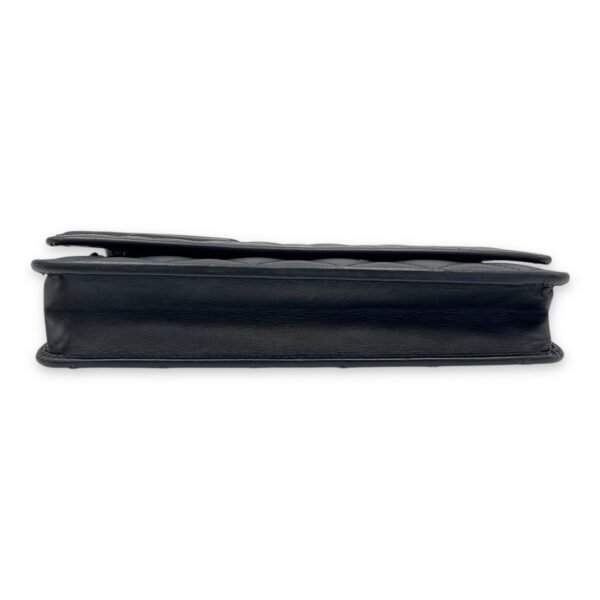 Cambon Wallet On Chain Black in Lambskin, Silver hardware - Image 5