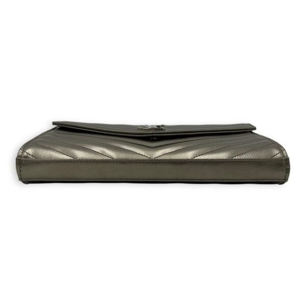 Cassandre Wallet On Chain Silver in Caviar Leather, Silver hardware - Image 5