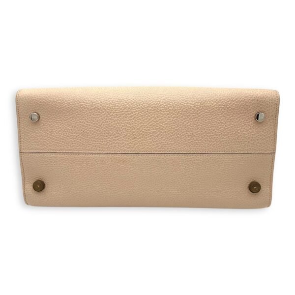 Diorever Top Handle Bag Pink in Calfskin, Silver hardware - Image 5