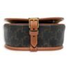 Folco Shoulder Bag Brown in Coated Canvas, Gold hardware - Image 5