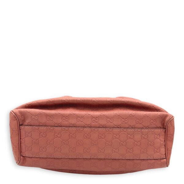 GG Top Handle Bag Pink in Calfskin, Silver hardware - Image 7
