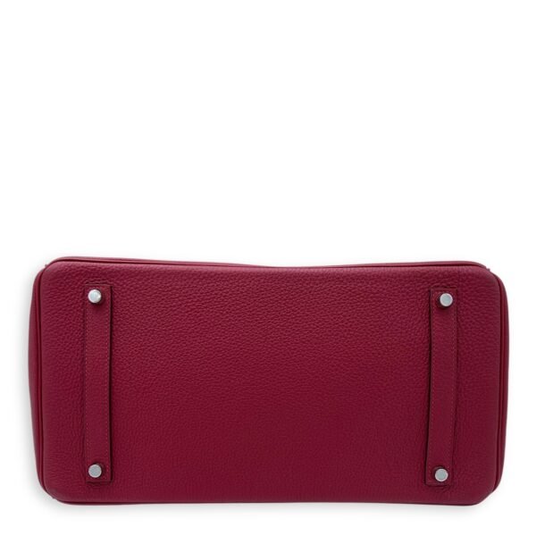 Birkin Rouge Grenat in Togo, Palladium hardware - Image 5