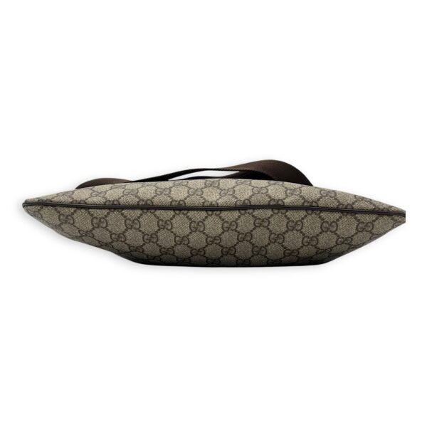 GG Supreme Crossbody Bag Brown in Monogram Coated Canvas, Gold hardware - Image 5