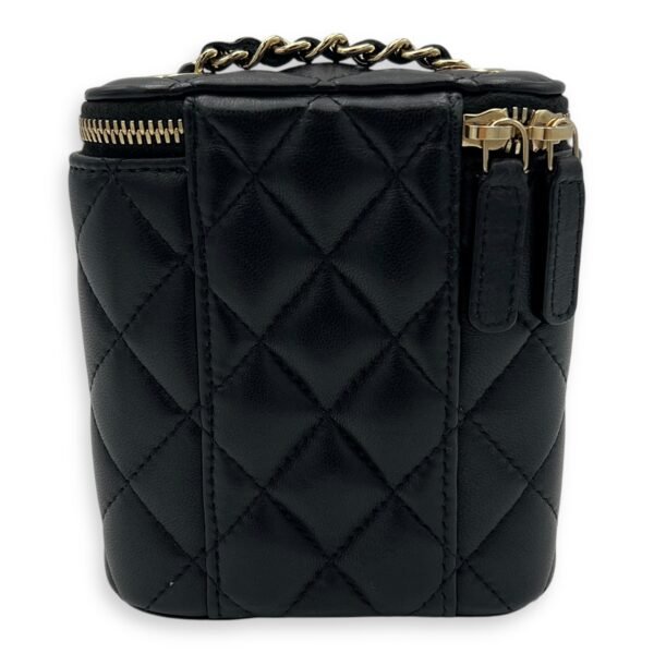 CC Vanity Bag Black in Lambskin, Gold hardware - Image 2