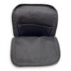 Avenue Belt Bag Black in Coated Canvas, Silver hardware - Image 6