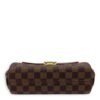 Croisette Top Handle Bag BB Brown in Coated Canvas, Gold hardware - Image 7