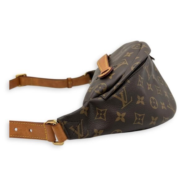 BumBag Belt Bag Brown in Monogram Coated Canvas, Gold hardware - Image 3
