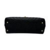 Coco Medium Black Top handle Bag in Caviar Leather, Gold hardware - Image 5
