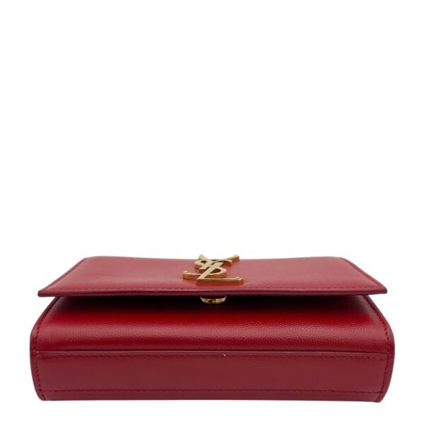 Kate Mini Shoulder bag in Caviar Leather, Gold Hardware - Image 3
