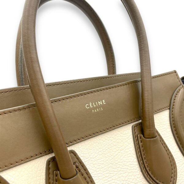 Luggage Top Handle Bag Micro Multi-colour in Calfskin - Image 6