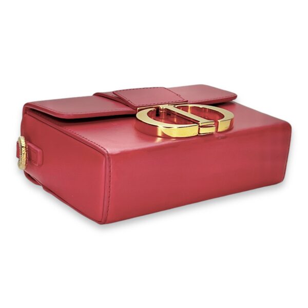 30 Montaigne Box Crossbody bag in Calfskin, Gold Hardware - Image 5