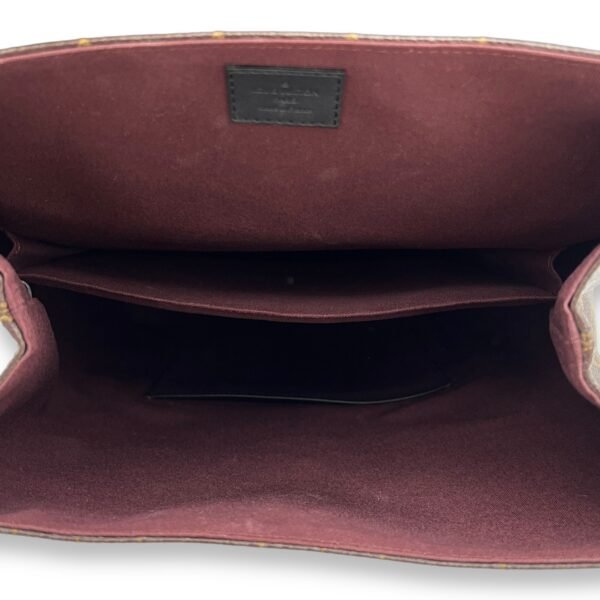 Macassar Backpack Brown in Monogram Coated Canvas, Silver hardware - Image 6