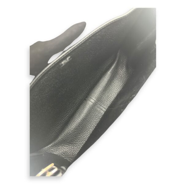 Halzan Black in Clemence, Silver hardware - Image 6