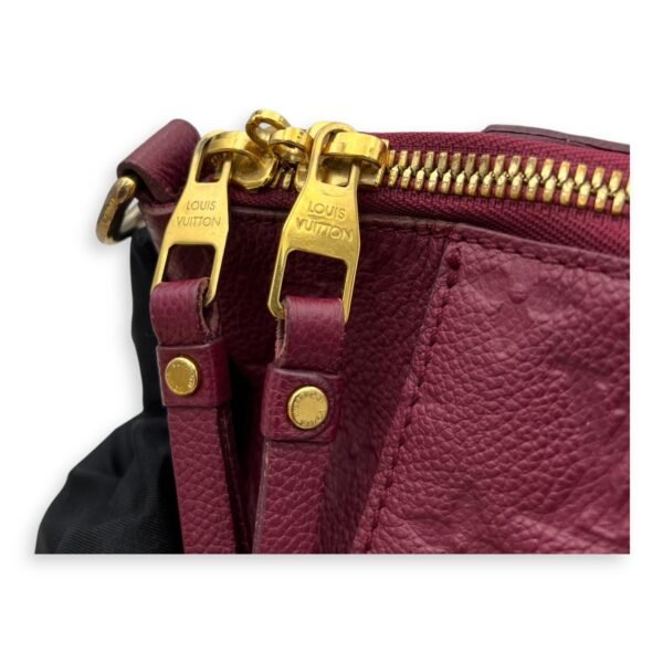 Lumineuse PM Red Tote Bag in Empreinte Leather, Gold hardware - Image 6