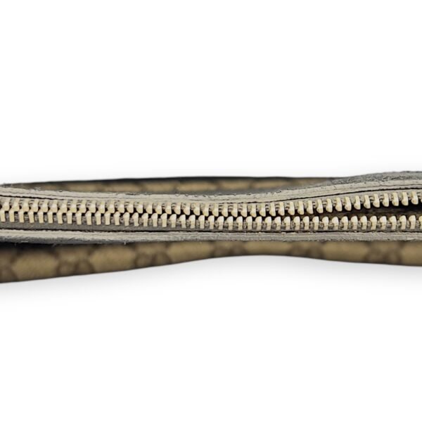 Dionysus Shoulder Bag Beige in Suede Leather, Silver hardware - Image 7