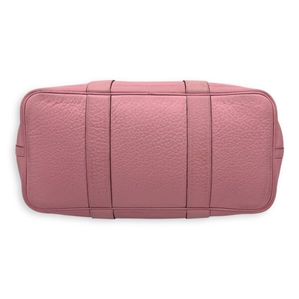 Garden Party 36 Sakura Pink Top Handle Bag in Negonda, Palladium hardware - Image 6