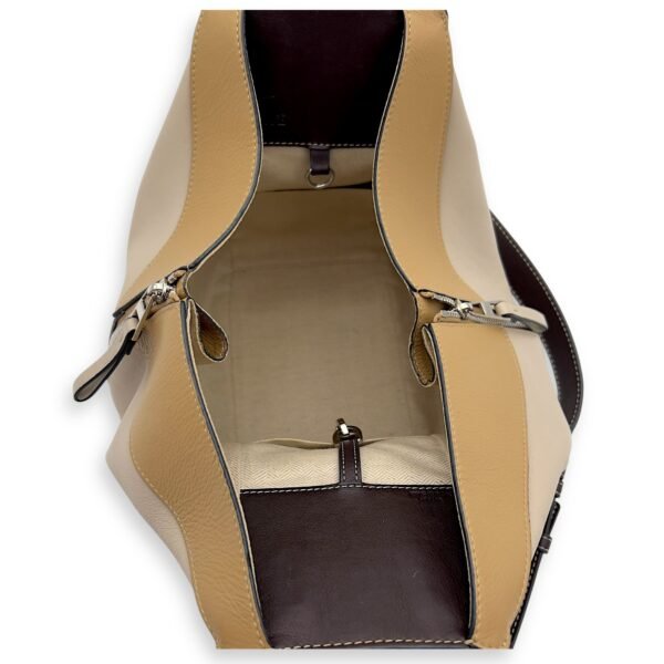 Hammock Small Brown Shoulder Bag in Calfskin, Silver hardware - Image 6