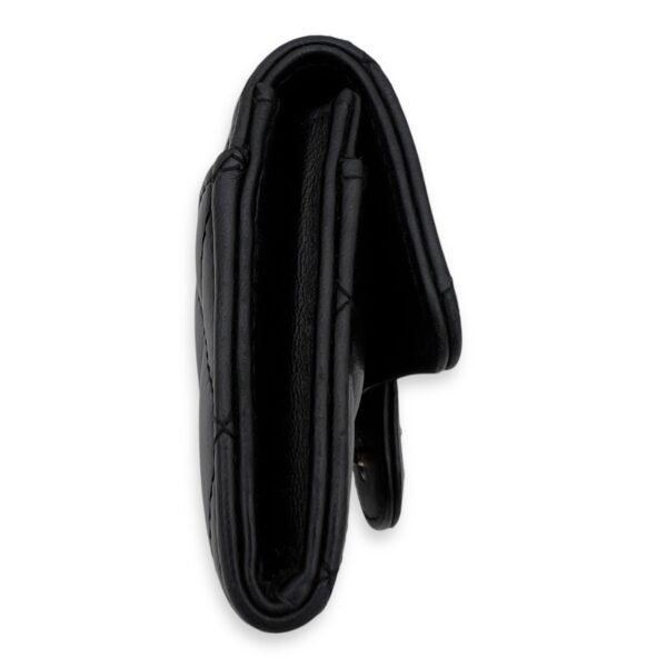 Classic Wallet Black in Lambskin, Gold hardware - Image 6