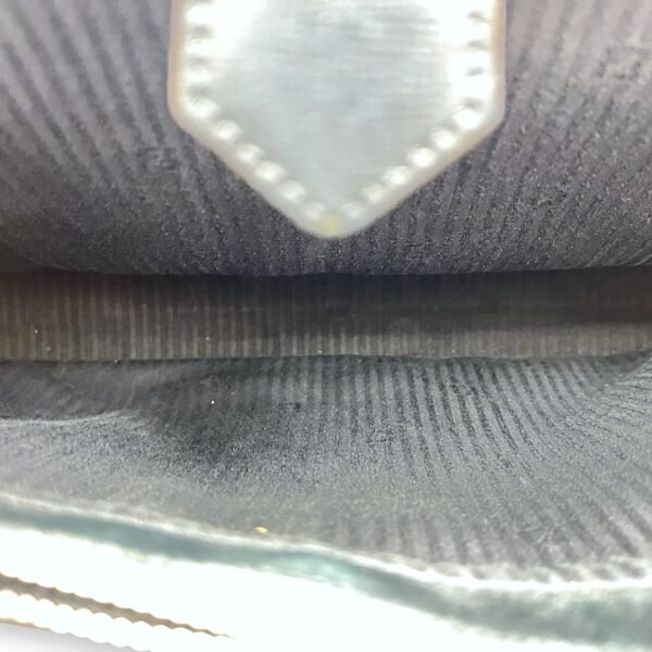 2Jours Blue Top Handle Bag in Calfskin, Silver hardware - Image 6