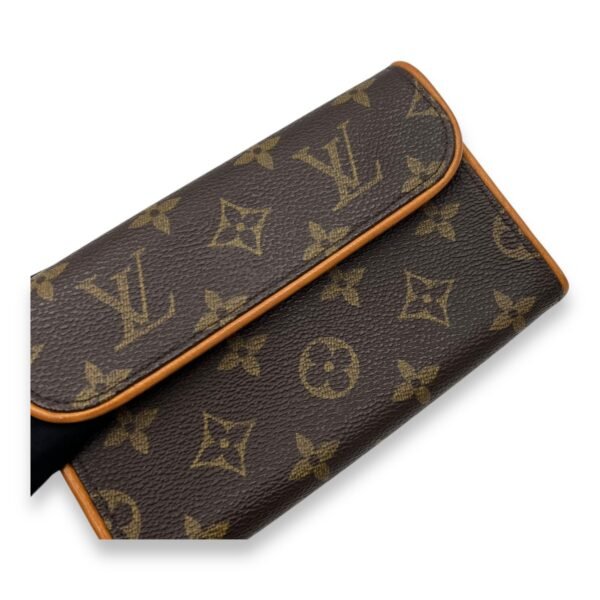 Florentine Belt Bag Brown in Monogram Coated Canvas, Gold hardware - Image 6