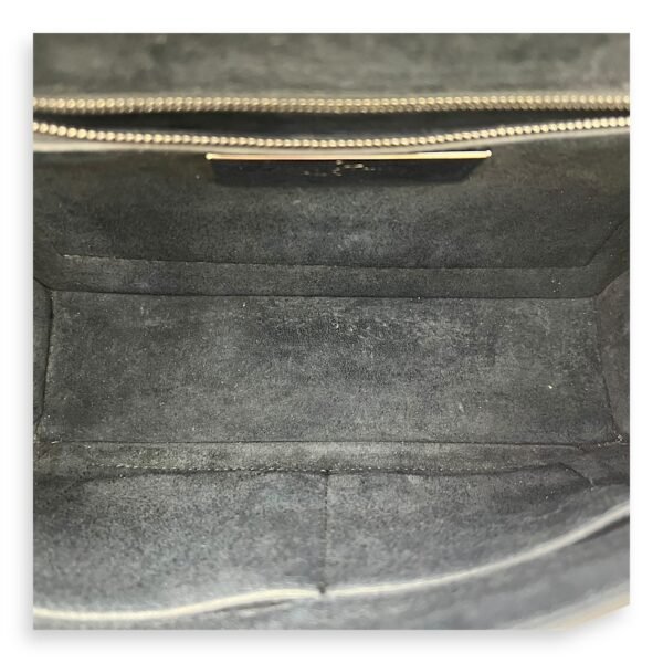 Glamlock Black Shoulder Bag in Calfskin, So Black hardware - Image 6