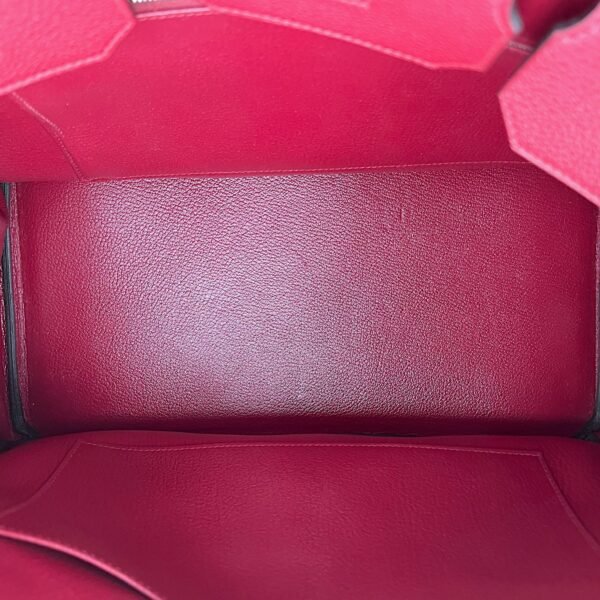 Birkin Rouge Grenat in Togo, Palladium hardware - Image 6