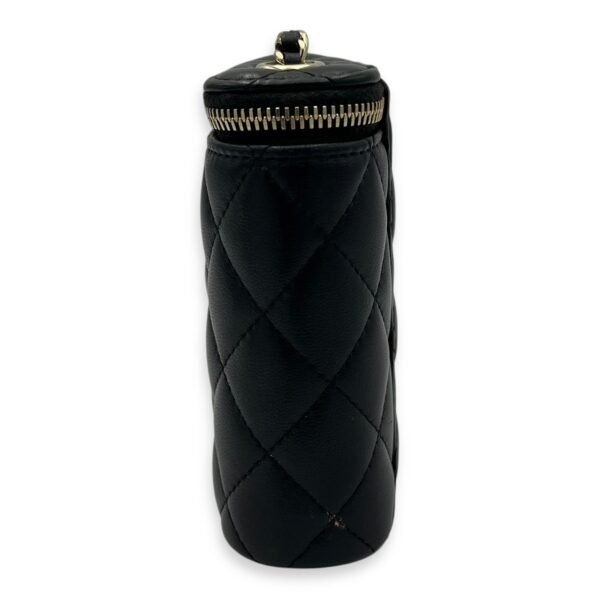 CC Vanity Bag Black in Lambskin, Gold hardware - Image 3