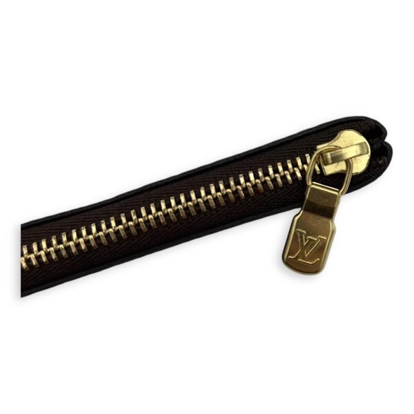 Key Damier Ebene Pouch in Coated Canvas, Gold hardware - Image 8