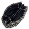 Mademoiselle Bowler Shoulder Bag Black in Tweed, Silver hardware - Image 4