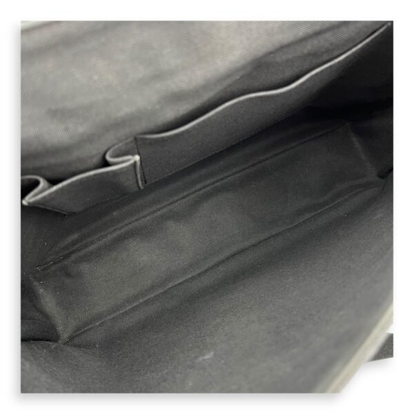 Daniel Messenger MM Graphite in Coated Canvas, Silver hardware - Image 8