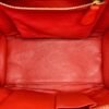 Luggage Top Handle Bag Micro Red in Calfskin, Gold hardware - Image 6