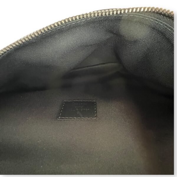 Discovery Black Belt Bag in Monogram Coated Canvas, Silver hardware - Image 6