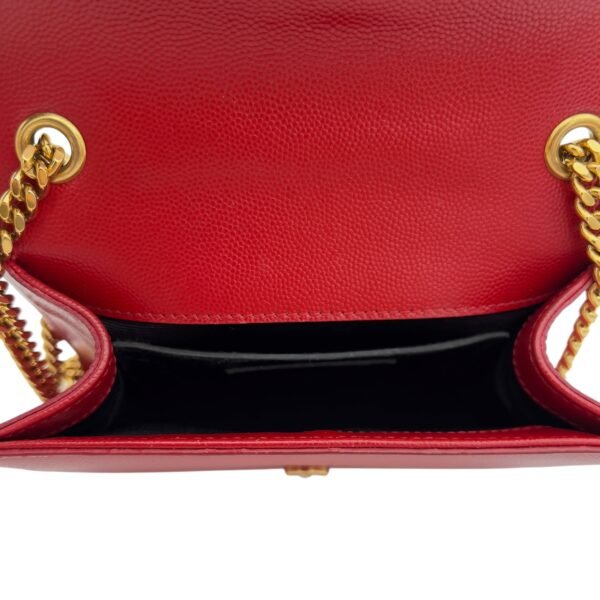 Kate Mini Shoulder bag in Caviar Leather, Gold Hardware - Image 8