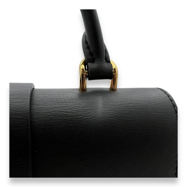 Locky BB Brown Top Handle Bag in Monogram Coated Canvas, Gold hardware - Image 7