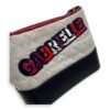 Gabrielle Shoulder Bag Large White in Wool, Mixed hardware - Image 7