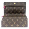 Christmas Animation Pochette Wallet On Chain Brown in Monogram Coated Canvas, Gold hardware - Image 7