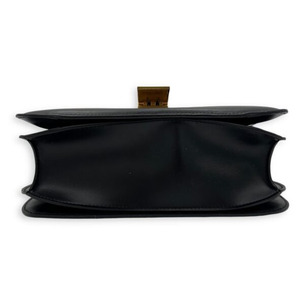 Box Shoulder Bag Black in Calfskin, Gold hardware - Image 5