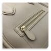 Luggage Top Handle Bag Mini Beige in Calfskin, Gold hardware - Image 7