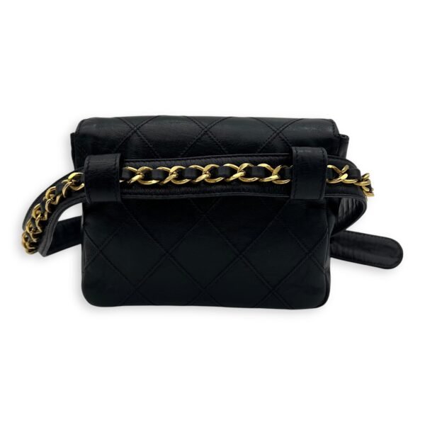 CC 65/26 Blue Belt Bag in Lambskin, Gold hardware - Image 2
