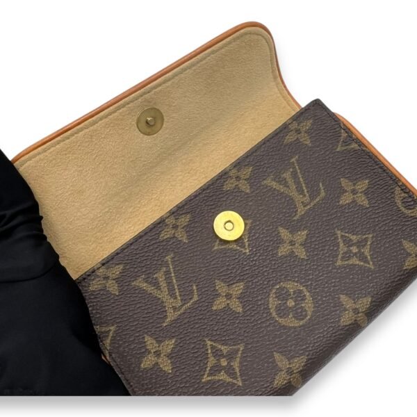 Florentine Belt Bag Brown in Monogram Coated Canvas, Gold hardware - Image 7